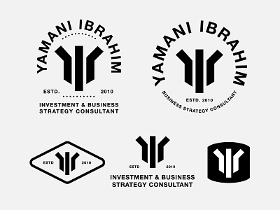 Yamani Ibrahim brand branding business consultant design designer designing graphic identity investment lockup logo logodesigner logos mark minimal monogram nigeria star strategy