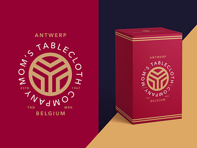 Brand Exploration antwerp belgium brand branding cloth color concept design designer graphic icon identity illustrator logo logodesigner mark minimal table tablecloth