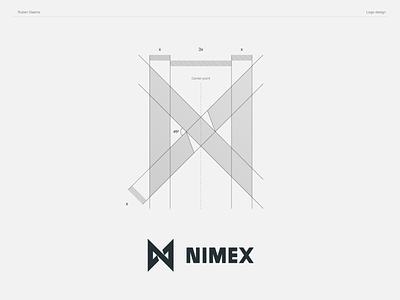 NMX Logo Design + Grid branding concept design designer designing graphic identity identity branding logo logodesigner minimal monogram musician platform