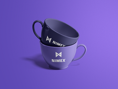 NIMEX Logo Design Mockups brand branding cups design designer distribution graphic identity logo mark mockup music platform