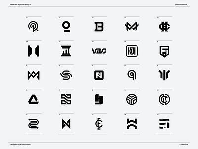 25 Marks and Logotypes of 2019 2019 behance behance project collections design logo logotype mark