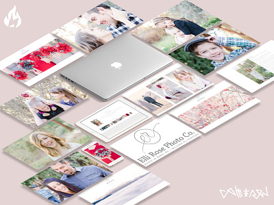 Elli Rose Photo Co. Branding + Web