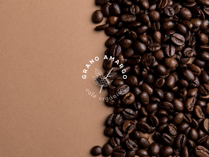 Grano Amargo Café cafe branding logodesign typography adobe illustrator design brand logo