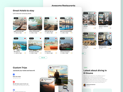 TraveMe Travel Agency Website booking clean design interface minimal travel ui user ux