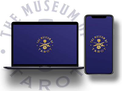The Museum of Tarot - Prototype app animation branding dailyui dark theme design gold illustration logo metaphysical prototype typography ui ui design ux web design