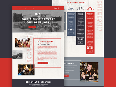 Nofo Brewery brewer brewery luxury website west wyoming