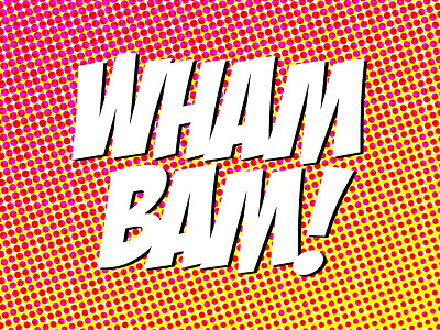 Wham Bam App app comic logo startupweekend swgro