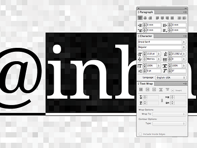 making a flyer flyer indesign typography