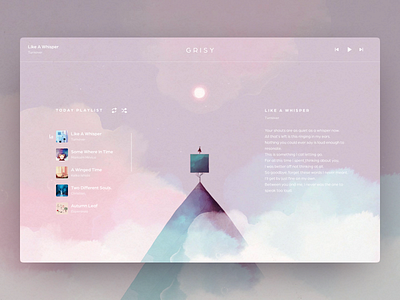 GRISY - Personalization Music Player