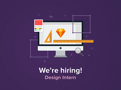 Join our team! apply design intern internship job recruitment recruitz vacancy