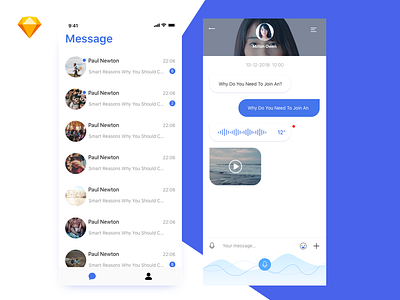 chat chat sketch ui