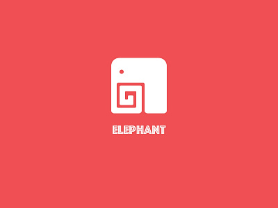 Elephant Logo elephant icon logo