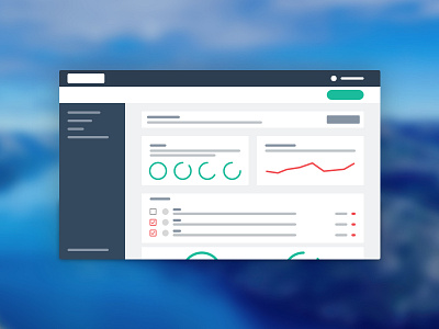 Dashboard Wireframes