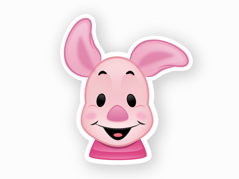 Piglet Emoji By Kirsten Mishay On Dribbble