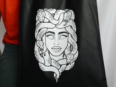 Medusa Screenprint Tote