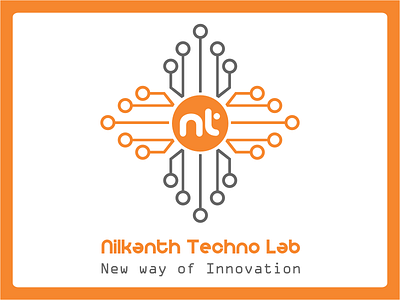 Nilkanth Logo graphic design illustrator logo logodesign technology