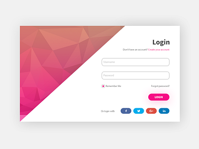 Login Screen login ui ui design visual design