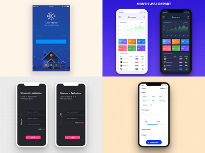2018 android filter graphic design illustration ios login sign up ui user ux