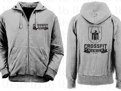 CrossFit Hoodie Design apparel design crossfit hoodie münchner kindl