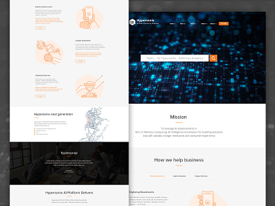 Hypersonix illustrations ui ux vector