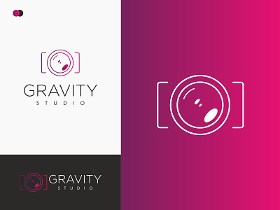 Gravity Studio Logo branding creativity logo photography