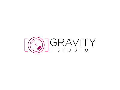 Gravity Studio Photography Logo branding illustrations logo