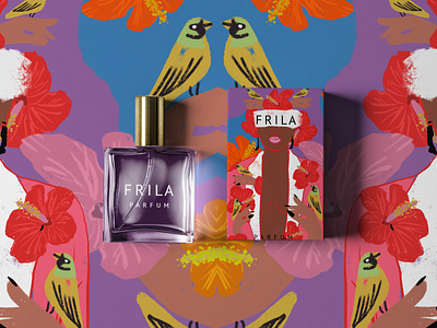 Frila Perfume Packaging + Branding