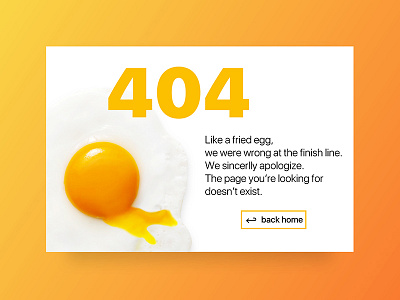 Daily UI - Day #8 404 page 404 daily100 dailyui error graphic interface page ui unsatisfying user ux