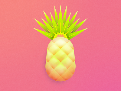Pina design favicon icon illustration illustrator personal photoshop pina pineapple