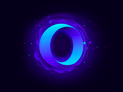Opera fantasy logotype concept branding browser circle concept dots futuristic fx interactive logotype opera