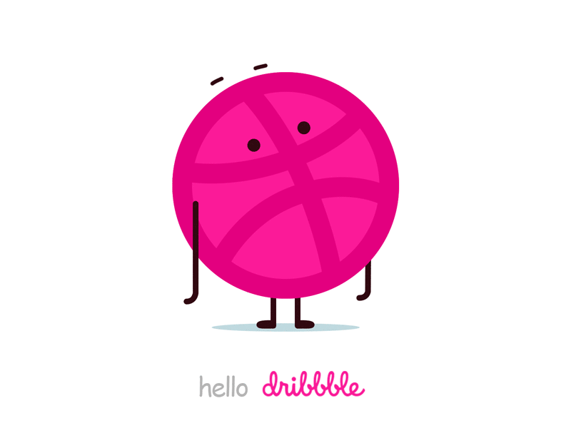 hello dribbble hellodribbble mg