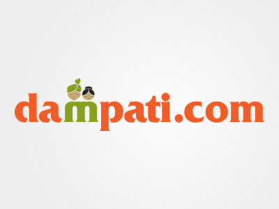 Dampati Logo dampati design logo logo design matrimony