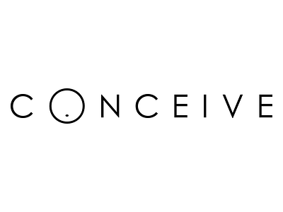 Conceive conceive creative design logo typography