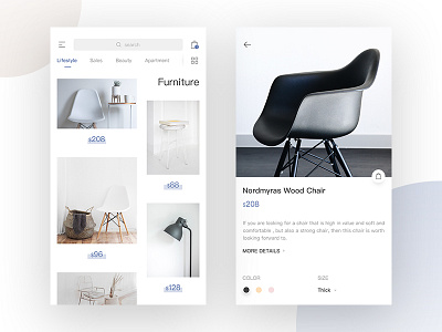 Furniture  Shopping UI