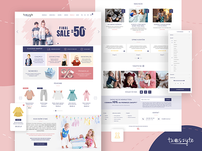 TuSzyte - online store webdesign