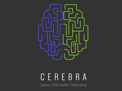 Cerebra design logo design