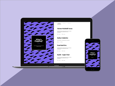What's Popping ? design mobile sketch ui uiux user interface ux web website