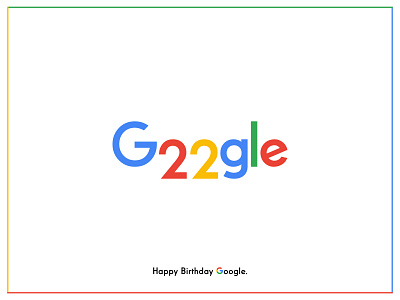 Google's 22 Birthday!