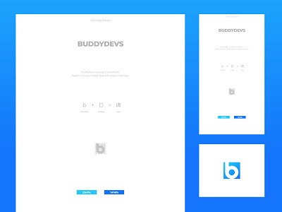 Branding Design: Buddydevs