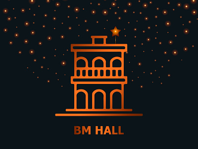 BM Hall on Christmas Month bangladesh branding design dhaka icon illustration ja minimal typography ui vector