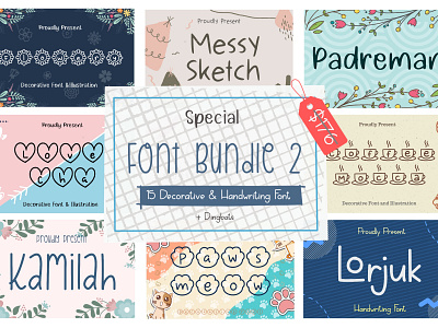 Special Font Bundle $12