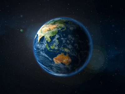 3D Globe in After Effects 3d aftereffects world