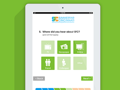 Summerfair Cincinnati - Survey Web App