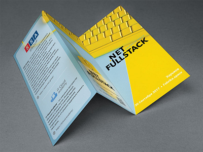 IT Brochure brochure design mockup print