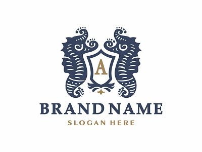 Heraldic Letter M monogram. in 2023  Monogram logo design, M monogram,  Business logo design