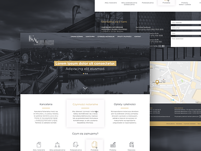 Website Design For Notary design freelance graphic graphicdesign layout minimal ui ux web web design ui design website