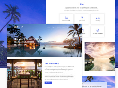 BayResort - Website Design