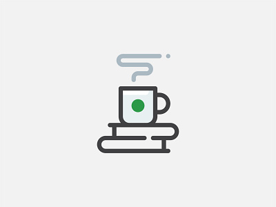 Coffee Time Icon. app branding coffee coffee cup coffee time design icon icondesign iconography icons illustration logo minimal ui ux vector