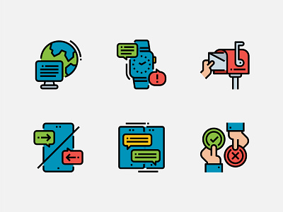 Communications Icon. app communications design icon iconaday icondesign iconography icons iconset illustration logo ui ux vector