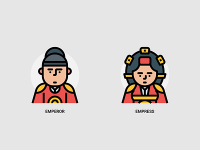 Emperor & Empress Avatar icons